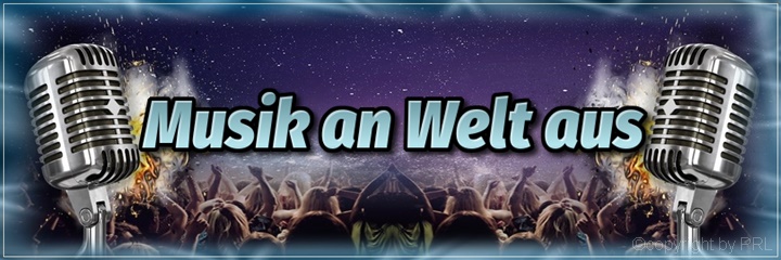 Musik an Welt aus